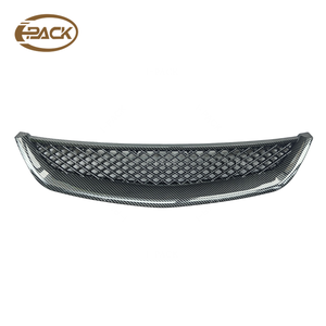 Griglia Anteriore Cromata I-Pack Auto Parts per <span class=keywords><strong>Honda</strong></span> Civic 2001-2005, Griglia Paraurti Anteriore - Product Image 1