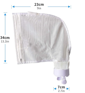 Sac filtrant de remplacement pour piscine, sac de nettoyage en maille pour piscine - Product Image 5