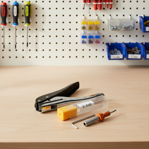 Alicates de Corte de Punta Larga FEIDA con Mango de Acero con Alto Contenido de Carbono, Mandíbula Dentada y Lisa, Seguros contra Descargas Electrostáticas, Compatibles con OEM - Product Image 4
