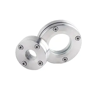 Factory Price Sanitary Stainless Steel 304 316L Flanged Tube Fitting Sight Glass For Tank And Vessel