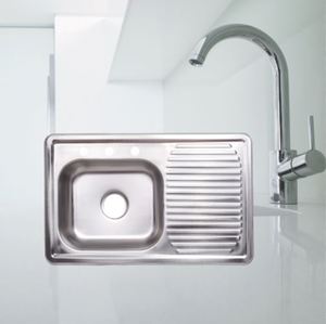 Pots italiens en acier inoxydable mm, <span class=keywords><strong>évier</strong></span> <span class=keywords><strong>de</strong></span> <span class=keywords><strong>cuisine</strong></span> élégant <span class=keywords><strong>de</strong></span> petite taille, livraison directe - Product Image 3