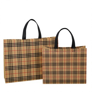 Wholesale Promotional Cartoon Pattern Non-woven Laminated PP Fashion Shopping Tote <b>Bags</b> Shoulder Strap <b>Medium</b> <b>Size</b> SH Brand - Product Image 2