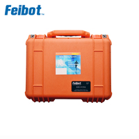 Lecteur RFID UHF Feibot F800 à 8 ports, deux lecteurs intégrés, routeur 4G, batterie en veille 40H, distance de lecture 0-15M, système d'exploitation Linux, ISO
