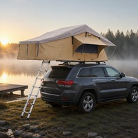 Tente de toit souple à montage rapide pour SUV 4x4, imperméable, pour camping en plein air - Offre spéciale