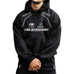 Sudadera con Capucha Unisex Extra Grande y Resistente, Estilo Urbano de Moda Otoñal - Product Image 1