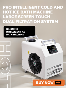 Bán Hot Sport phục hồi nước làm mát ice Bath Máy làm lạnh với máy nén R410A tự động ozone khử trùng - Product Image 4