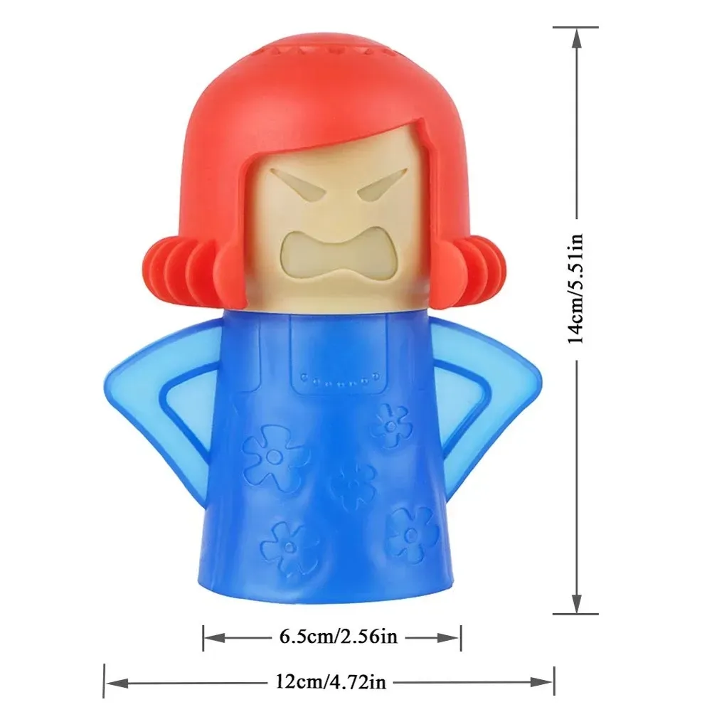 Hot Sale Angry Mama Oven Steam Microwave Cleaner Absorber Freshener Kitchen Refrigerator Tool