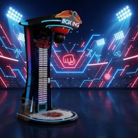 Máquina de Juego de Boxeo Ultra para Prueba de Fuerza en Gimnasios Hercules, Máquina de Juego de Boxeo Ultra Familiar
