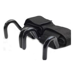 Gancho Profesional de Acero para Levantamiento de Pesas con Soporte para Muñeca, Negro, Talla Única, para Asistencia en Entrenamiento de Dominadas y Mejora de la Fuerza de Agarre - Product Image 5