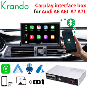 Caja de interfaz CarPlay mejorada para Audi A6 A6L A7 A7L 2010-2017 inalámbrico Apple Carplay y Android Auto Módulo Decodificador Multimedia - Product Image 5