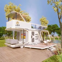 2025 Maison Conteneur Écologique Moderne, Préfabriquée, Petite Maison Mobile, Cabine Tendance, Pod Dirigeable Mini Hôtel, Maison Capsule Spatiale