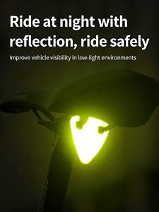 Autocollant réfléchissant pour vélo de route VTT - Autocollant de sécurité pour le cyclisme nocturne à haute luminosité - Product Image 3