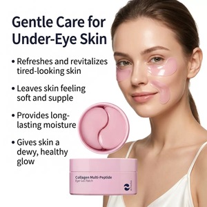 Patchs Hydrogel Contour des <span class=keywords><strong>Yeux</strong></span> Personnalisables avec Logo – Masques Traitement Anti-Âge au Collagène et Acide Hyaluronique pour Soin des <span class=keywords><strong>Yeux</strong></span> – Marque Privée - Product Image 2