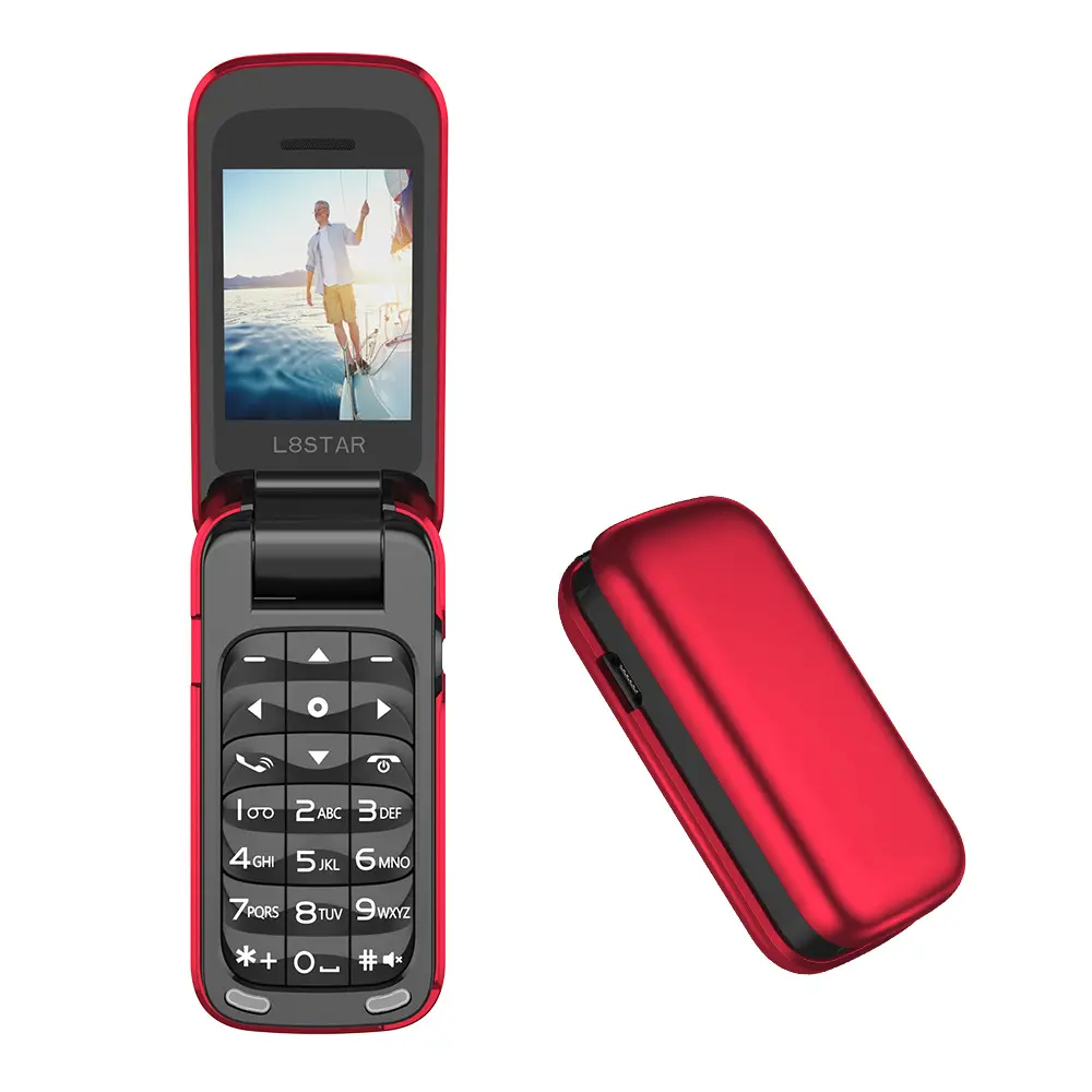 L8STAR BM60 1.14 inç sihirli ses değiştirici küçük boyutlu Mini sevimli Flip özellikli cep telefonu
