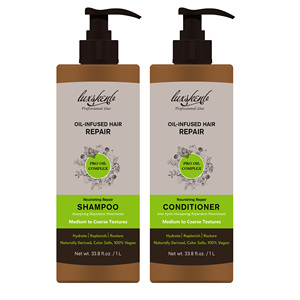 <strong>UK</strong> Formula Macadamia Oil Extract <strong>Organic</strong> Vegan Repairing Cheap Curl Hair <strong>Shampoo</strong> and Conditioner for Wavy Hair - Product Image 2