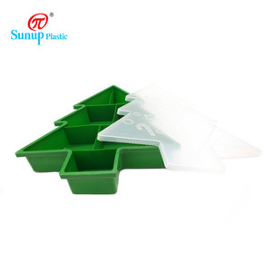 <strong>Christmas</strong> <strong>Tree</strong> Shaped Household Container Plastic Organizer <strong>Storage</strong> <strong>Box</strong> - Product Image 3