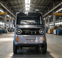 Camionnette électrique certifiée EEC COC avec moteur 1500W, 2 portes, benne de 1,6*1,36m, système de frein à disque, batterie 72V, autonomie 601-700km