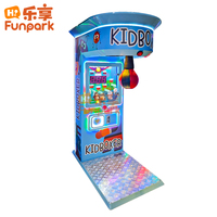 Máquina de Boxeo Arcade para Niños, Directo de Fábrica, con Aceptador de Monedas, Sistema de Puntuación Inteligente con PCB, Construcción Resistente, Certificación CE RoHS