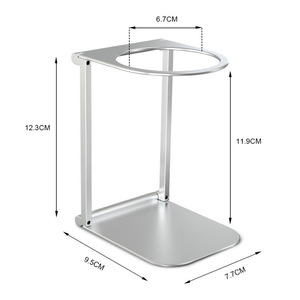 Support pour machine à café portable, cadre métallique pliable en alliage d'aluminium pour une utilisation en extérieur, accessoire léger pour cafetière - Product Image 2