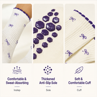 Chaussettes de yoga personnalisées pour femmes avec logo, antidérapantes, pour gym, pilates, yoga, chaussettes de sport antidérapantes, chaussettes de fitness personnalisées avec logo