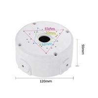 Caja de conexiones de vigilancia CCTV personalizable, accesorio de seguridad, carcasa PTZ, caja de Cable de visión nocturna, producción de plástico IP