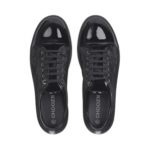 Choozii - <span class=keywords><strong>Zapatos</strong></span> Deportivos Casuales <span class=keywords><strong>de</strong></span> Piel Sintética con Cordones <span class=keywords><strong>para</strong></span> <span class=keywords><strong>Adolescentes</strong></span>, Niños y Niñas, Diseño Nuevo - Product Image 2