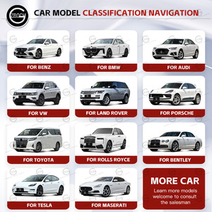 Kit de Carrocería GZ BOCH para <span class=keywords><strong>Mercedes</strong></span> Benz, <span class=keywords><strong>BMW</strong></span>, AUDI, VW, Land Rover, Porsche, Parachoques de Coche, Piezas de Fibra de Carbono para Exterior de Fábrica - Product Image 3