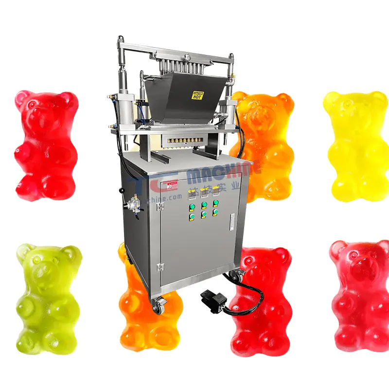 2024 TG Small Capacity Specially Designed for Beginners fruit jelly gummy candy machine confectionery line
