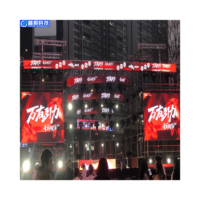Pantalla LED Resistente de 3.91 Pulgadas para Alquiler, 4K HDR, IP65, Impermeable, Tamaño del Gabinete 500x500mm, Video Wall para Stand de Ferias Comerciales
