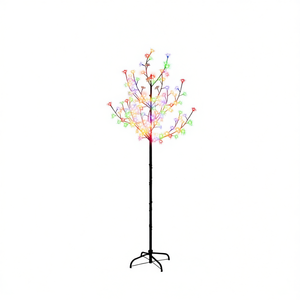 Sapin de Noël LED coloré, multicolore, à brancher, décoratif, lumineux, pour intérieur - Product Image 1