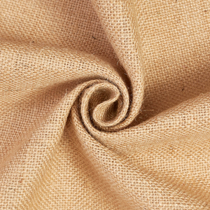 Rouleau de tissu en jute naturel respirant, 100 % toile tissée, matériau textile durable pour sacs, couvertures de jardin, ferme - Product Image 1