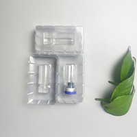 Plateau alvéolé pour flacons Xilin 3ml (lot de 2) et plateau transparent pour flacons Xilin 3ml (lot de 1), emballage blister 10ml (lot de 1), lot de 2