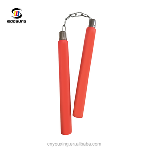 Nunchakus en éponge Woosung en promotion – Équipement de Kung Fu avec chaîne pour arts martiaux - Product Image 1