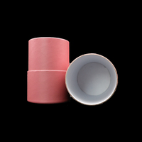 Vente de tubes en papier ronds personnalisés imprimés, emballages recyclables en carton, boîtes en papier pour cadeaux, cosmétiques, bougies, thé