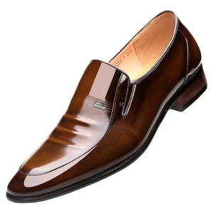 2026 <b>Block</b> Embroidered Men's Shoes British Style Chunky Sole Business Formal Casual Shoes - Product Image 5