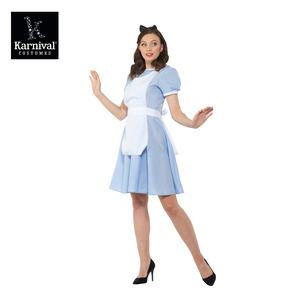 ODM donna tradizionale Halloween fiaba Costume intero vendita include fascia vestito per Cosplay <span class=keywords><strong>Alice</strong></span> <span class=keywords><strong>Wonderland</strong></span> - Product Image 1
