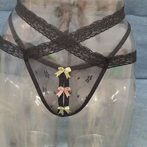String sexy pour femme avec nœud en ruban, séduisant et facile à retirer, nouveau style 2023, vente directe d'usine. - Product Image 1