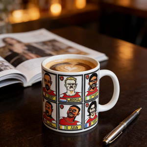 Tazza in Ceramica con Personaggi Leggendari dell'Arsenal, Personalizzabile per Tifosi del Club di Calcio - Product Image 2