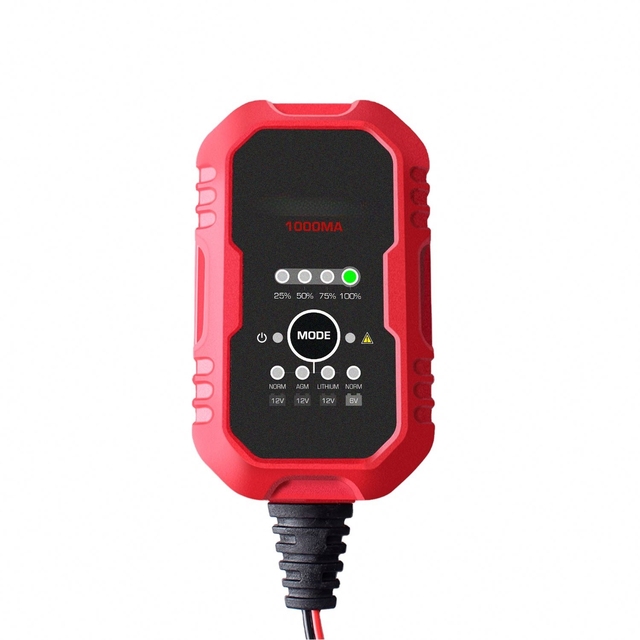 American standard 1000mA 12V automotive battery lithium battery charger Intnxdligent vehicle charging maintenance