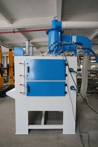 Cabine de sablage rotative automatique haute performance, machine de sablage par lots pour l'élimination de la rouille - Product Image 6