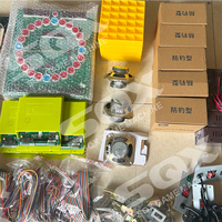 Machine de flipper à monnayeur SQX Mario-01, construction métallique, alimentation 110/220V, résistante aux intempéries, garantie 1 an, interface en anglais