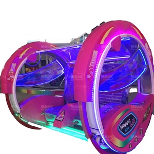 Balançoire intérieure à rotation de 360 degrés en fibre de verre et en métal Happy Leswing Car Ride Autres produits de parc d'attractions au terrain de jeu - Product Image 1