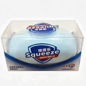 ของเล่นบีบซิลิโคนนุ่ม บรรเทาความเครียด ของเล่นเสริมพัฒนาการสำหรับเด็กและผู้ใหญ่ ทุกเพศ อายุ 14 ปีขึ้นไป สีขาว รูปทรงวาสลีน - Product Image 1