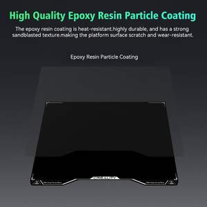 Plataforma de Impresión Creality Hi Epoxy Resin de 280x265mm, Plataforma Flexible de Acero, Accesorio para Impresora 3D K2 Plus - Product Image 3