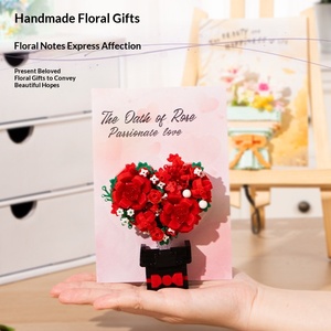 <span class=keywords><strong>Xihuan</strong></span> - Juguetes Educativos de Plástico para Construir, Bloques de Construcción de Micro Piezas con Forma de Rosa, Regalo para el Día de San Valentín y el Día del Niño, 6 Conjuntos Temáticos - Product Image 2