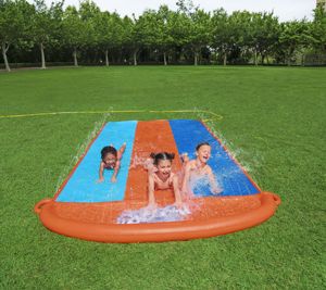 Colchoneta <span class=keywords><strong>Inflable</strong></span> Bestway 52329 H2OGO de 4.88m para Esquí Acuático, para 3 Personas, Entretenimiento Multijugador para Niños, Hogar y Escuela - Product Image 1