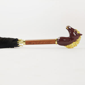 Parapluie à manche en métal, parapluie à long manche, parapluie de haute qualité résistant au vent, ouverture automatique, <span class=keywords><strong>parasol</strong></span> droit personnalisé, parapluie de golf - Product Image 3