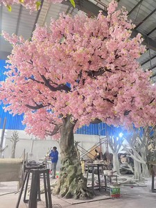 <span class=keywords><strong>Albero</strong></span> di Ciliegio Artificiale Realistico di Grandi Dimensioni per Hotel, Centri Commerciali, <span class=keywords><strong>Albero</strong></span> dei Desideri, Decorazioni per Feste del Ringraziamento - Product Image 4