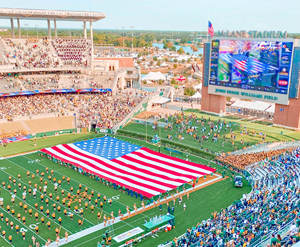 2024 Профессиональный 100D полиэстер уличный большой размер цифровая печать на заказ большие флаги стадион спортивное мероприятие рекламный гигантский флаг - Product Image 2