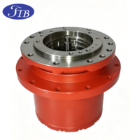 FTB 21M-27-11100 Boîte de vitesses de translation PC56 à 9 trous supérieurs et 12 trous inférieurs pour excavatrice Komatsu PC56, Pièces de rechange de marché secondaire pour transmission finale